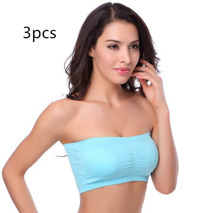 Non-Trace Wipes Bosom Chest Wrap Bra