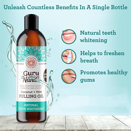 Teeth whitening Coconut Oil Mouthwash