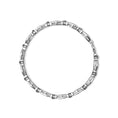 Load image into Gallery viewer, .925 Sterling Silver 1/4 Cttw Round Diamond Link Bracelet - Size 7.50" - (I-J Color, I2-I3 Clarity)
