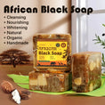 Load image into Gallery viewer, Brightening Black African Magic nutriant body Soap
