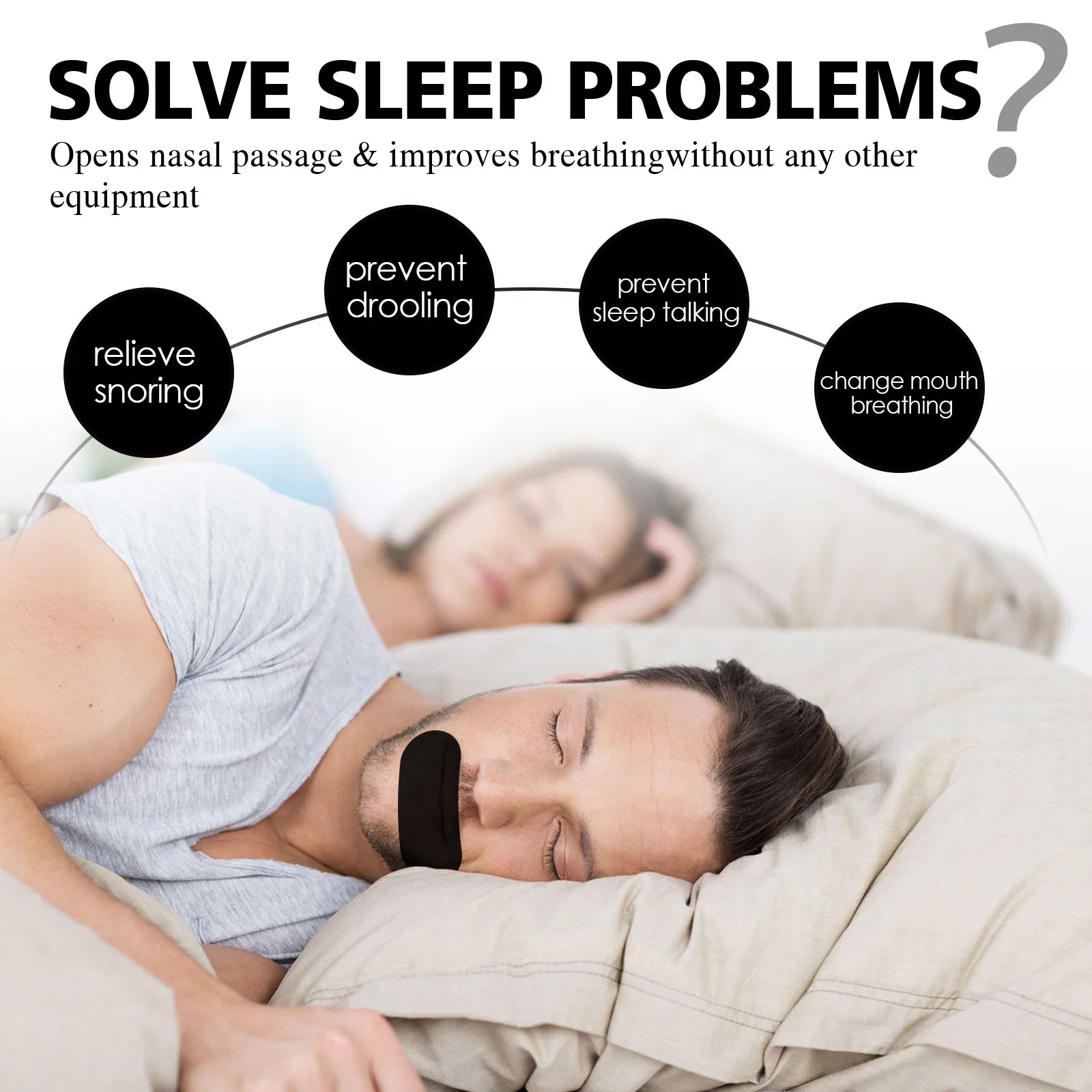 Anti-Snoring Patch - Instant Relief for Better Sleep