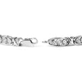 Load image into Gallery viewer, .925 Sterling Silver 1/4 Cttw Round Diamond Link Bracelet - Size 7.50" - (I-J Color, I2-I3 Clarity)
