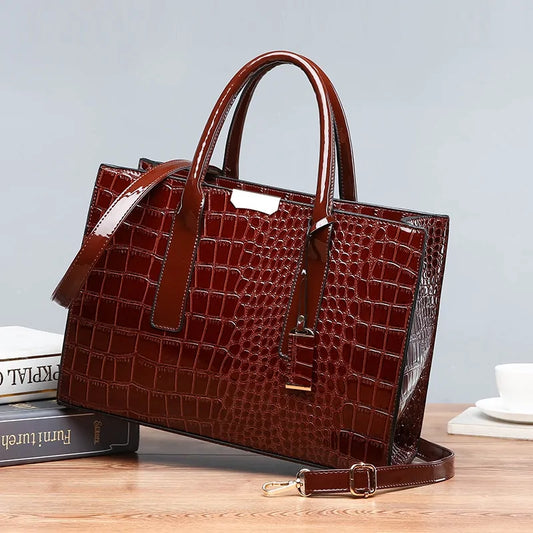 Crocodile Leather woman purse designer bag