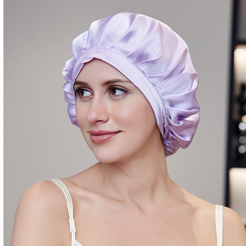 Fashion Personality Silk Nightcap Toupee Women