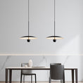 Load image into Gallery viewer, Modern Minimalist Dining Room Chandelier Nordic Minimalist Bedroom Bedside Chandelier Black
