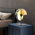 Load image into Gallery viewer, Creative Nordic Hemisphere Round Living Room Bedroom Art Lamp
