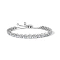 Load image into Gallery viewer, 14K White Gold 6.00 Cttw Diamond 4”-10” Adjustable Bolo Tennis Bracelet (I-J Color, I1-I2 Clarity)
