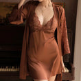 Load image into Gallery viewer, 100% Silk Pajama Sets sexy & Elegance
