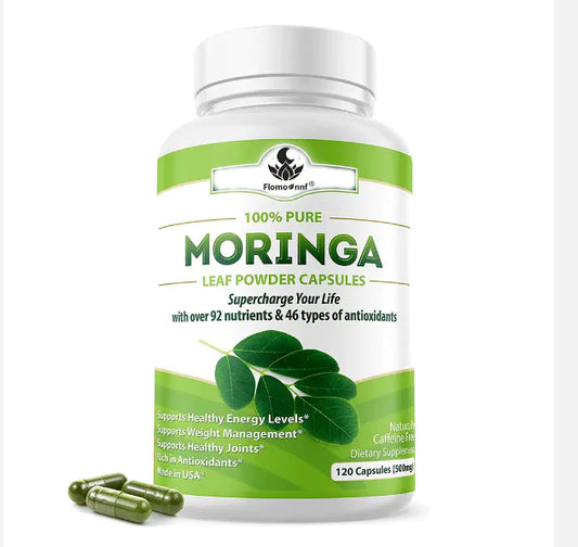 Moringa Leaf Powder Capsules